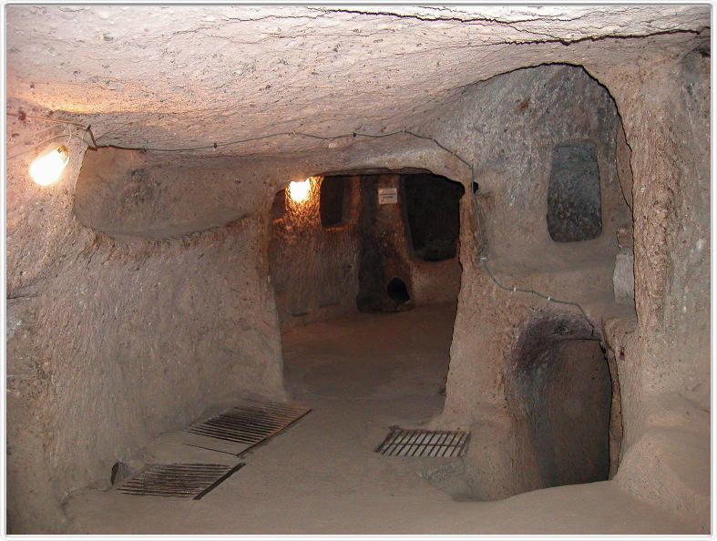 La Cappadoce. Derinkuyu