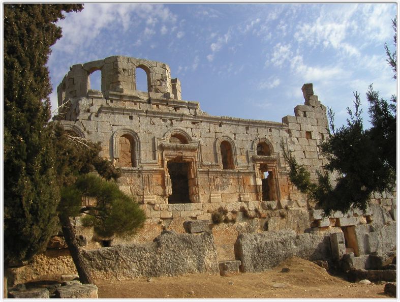Saint-Siméon  (Qal'at Semaan) (Syrie)