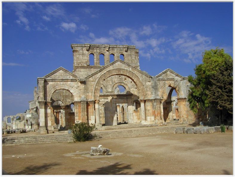Saint-Siméon  (Qal'at Semaan) (Syrie)