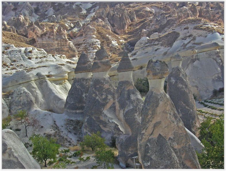 La Cappadoce. Vallée de Zelve