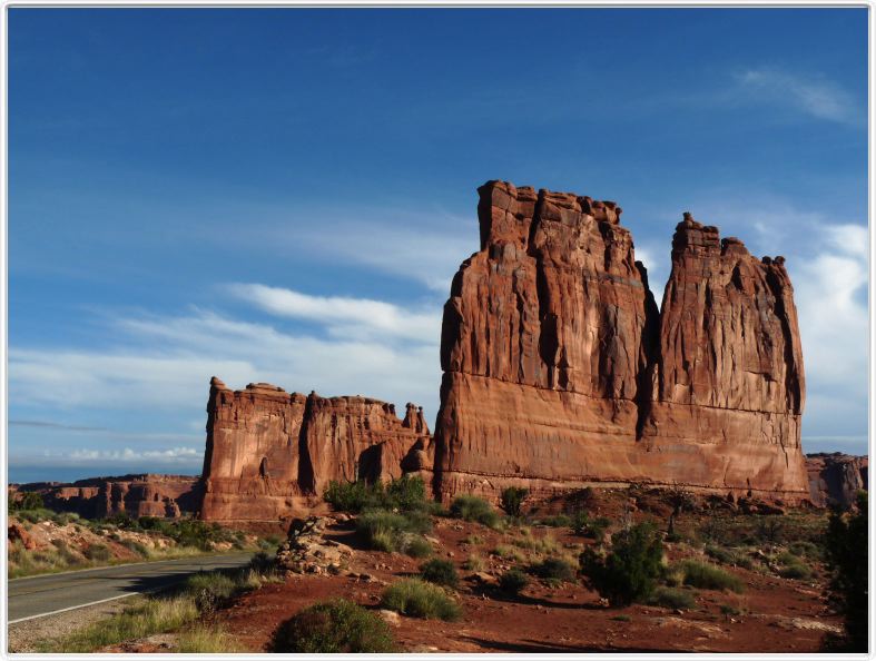Parc national des Arches, près de Moab (Utah).
