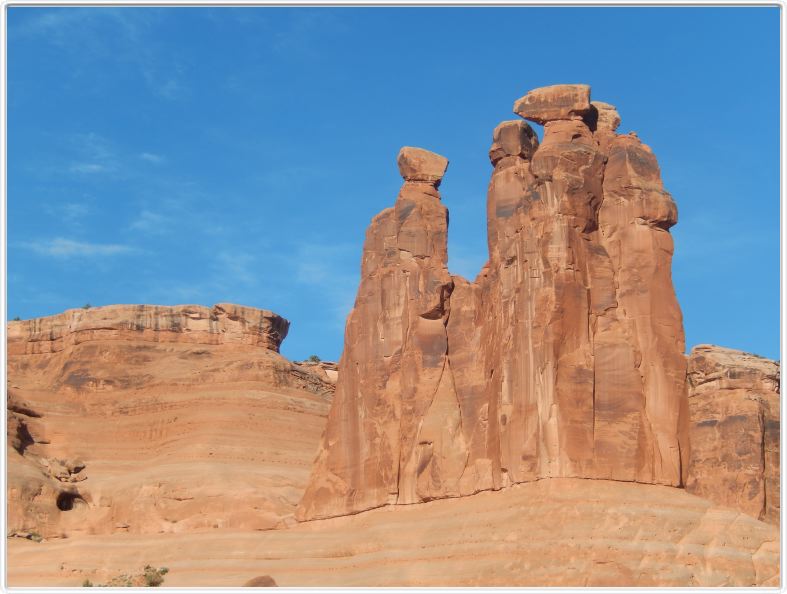 Parc national des Arches, près de Moab (Utah).