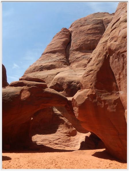 Parc national des Arches, près de Moab (Utah).