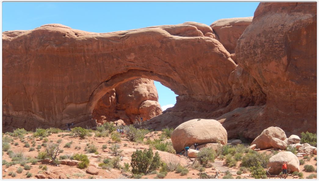 Parc national des Arches, près de Moab (Utah).