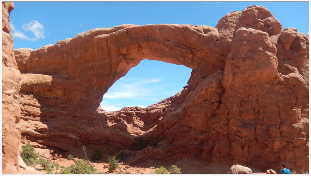 Parc national des Arches, près de Moab (Utah).