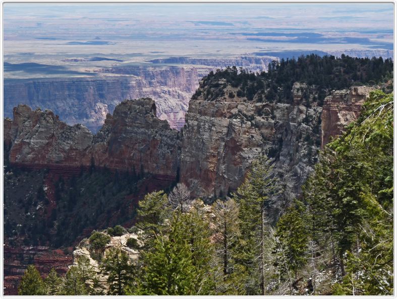 Grand Canyon National Park, nord (North Rim)