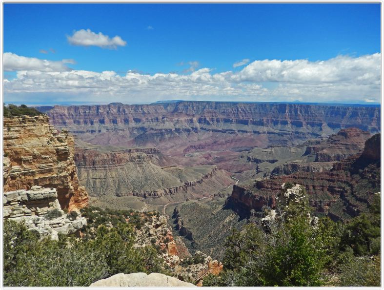 Grand Canyon National Park, nord (North Rim)