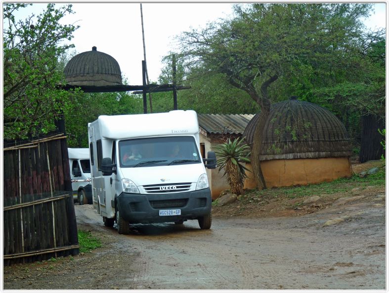 Arrivée au village de Shakaland