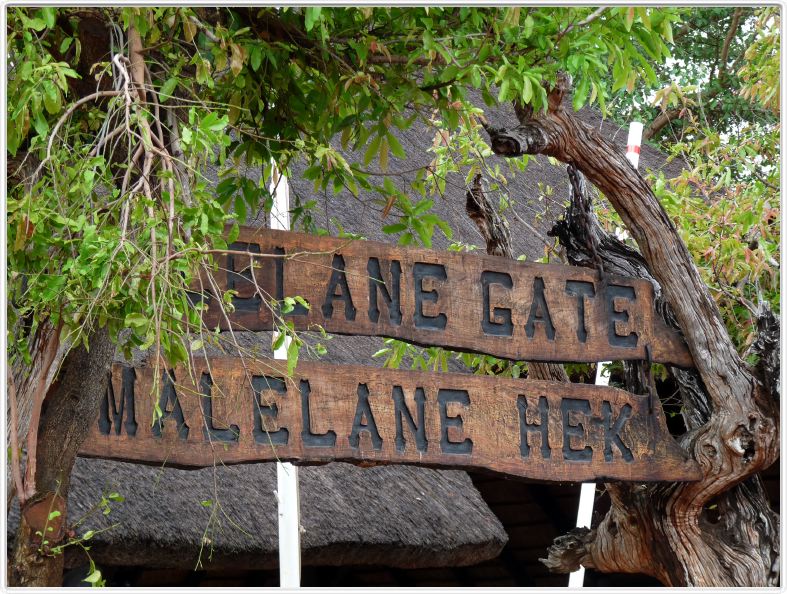 Entrée du parc Kruger