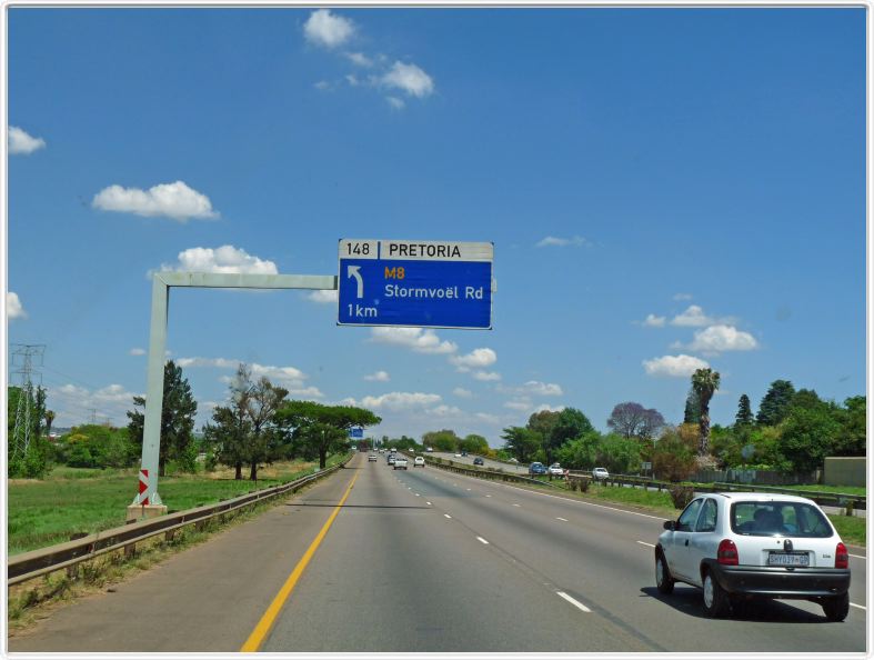 En route pour Johannesburg