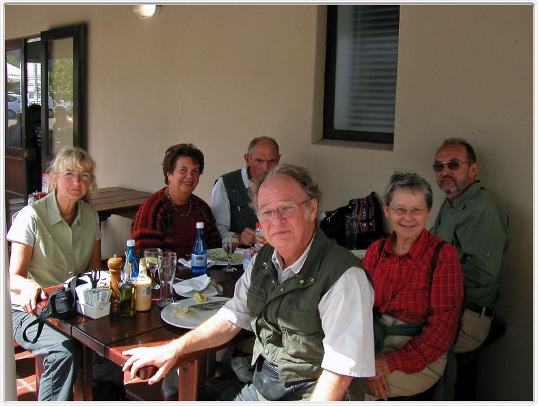 Halte au Savannah Café d'Hermanus