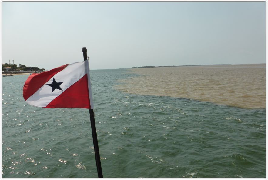 Retour au bateau. Navigation vers Santarem