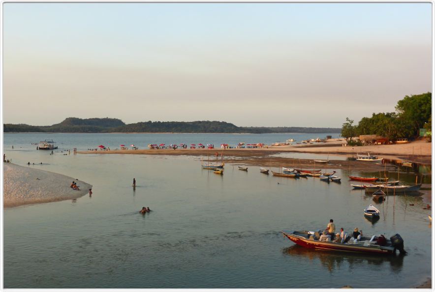 Les plages d'Alter do Chao (Station touristique locale réputée)