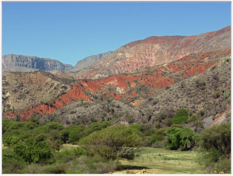 Sur la route menant de Salta à Cachi.