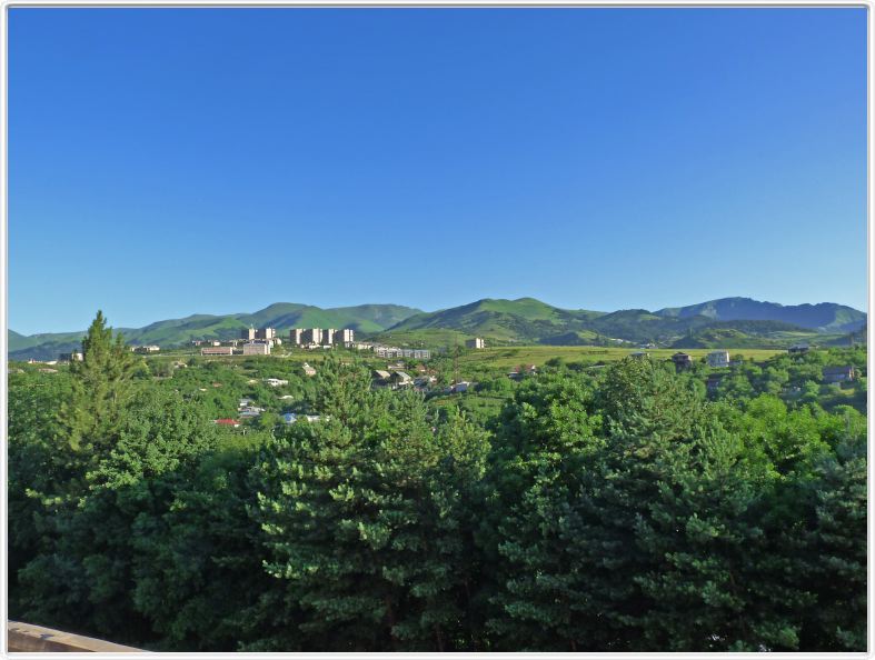 Dilijan : vue de l'Hôtel Dilijan Resort