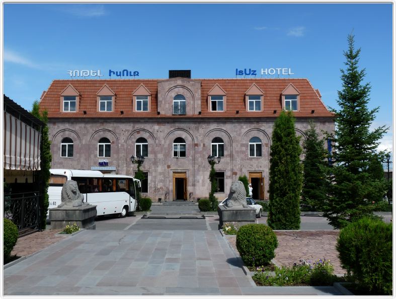 Gyumri. Notre hôtel