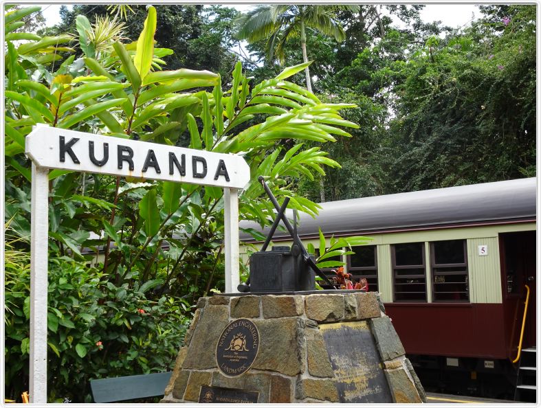 Excursion en train (Kuranda Scenic Rail) vers Kuranda,