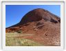 Nous entreprenons, à pieds, le tour d'Ayers Rock