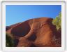 Nous entreprenons, à pieds, le tour d'Ayers Rock