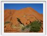 Nous entreprenons, à pieds, le tour d'Ayers Rock