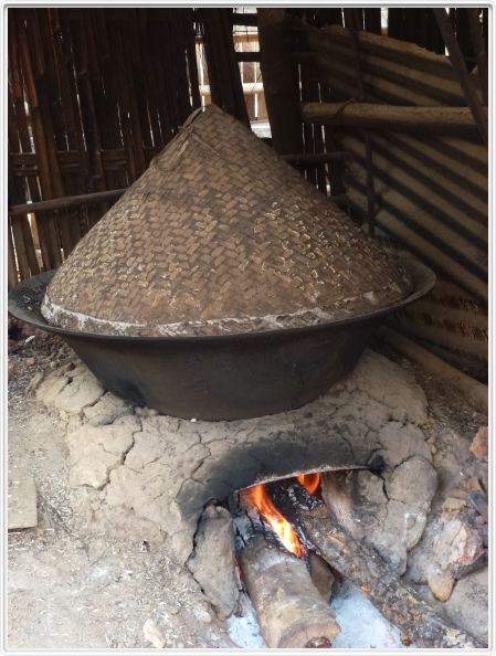 Village d'artisans.