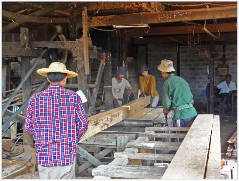 Village d'artisans.