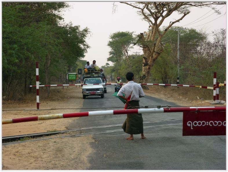 Sur la route qui mène à Bagan