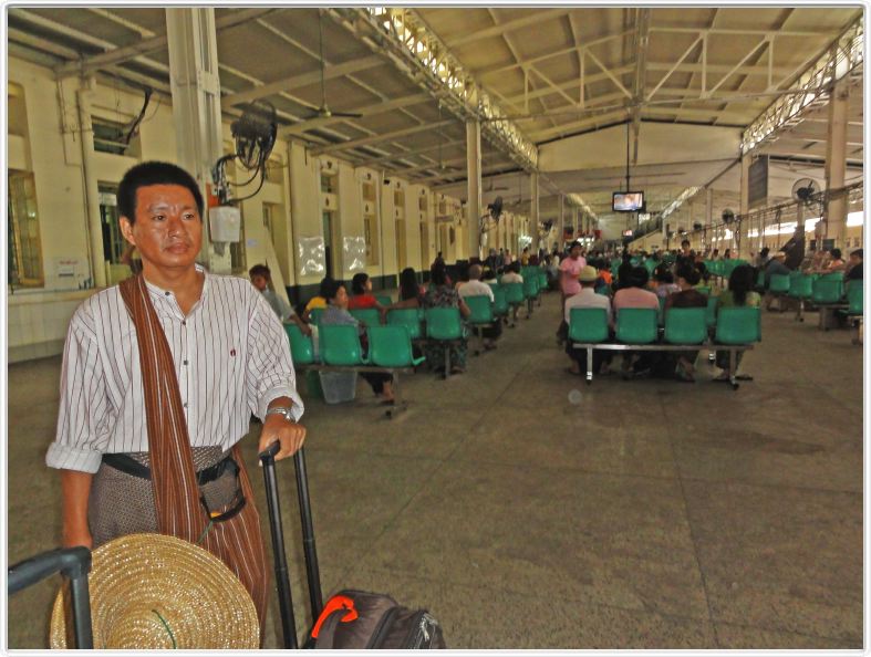 Arrivée à Rangoun (Yangon)