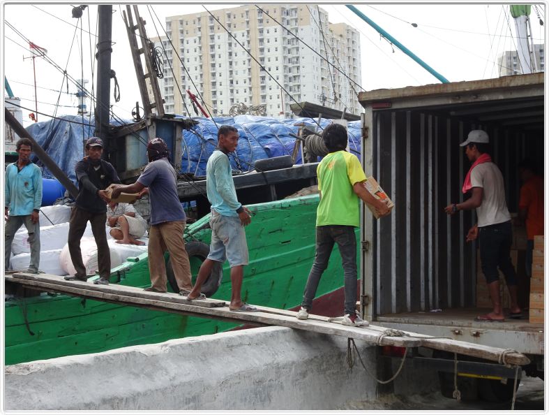 Jakarta. Port Sunda Kelapa.