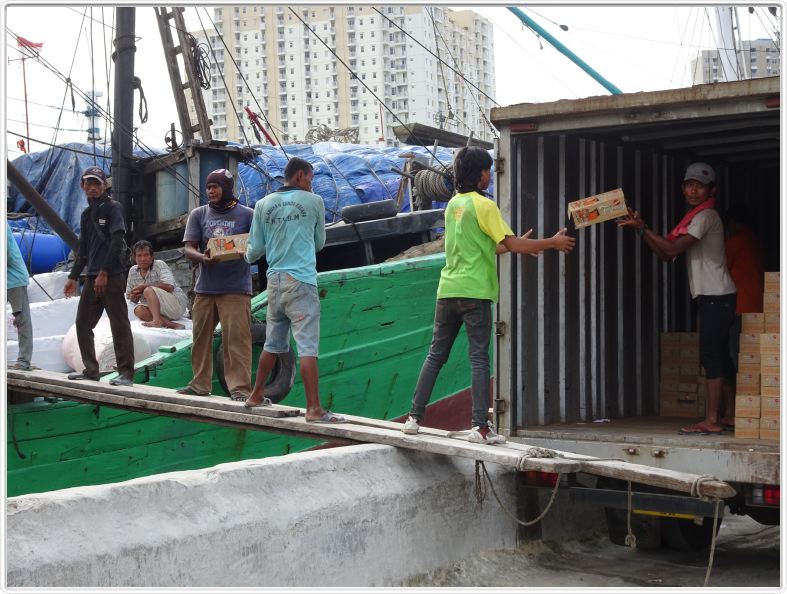 Jakarta. Port Sunda Kelapa.