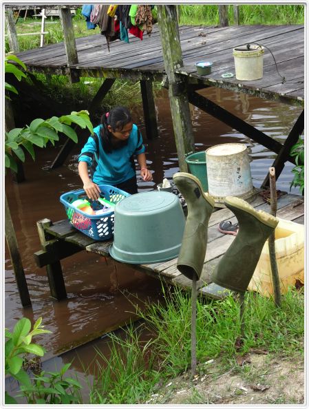 Visite de Sungai Sekoyer Village.