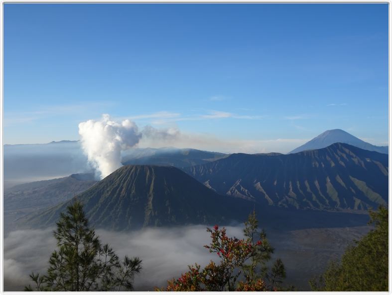 Les volcans depuis un autre point de vue.