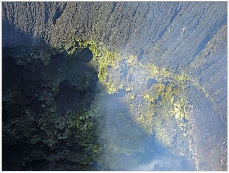 Au sommet du Mont Bromo.