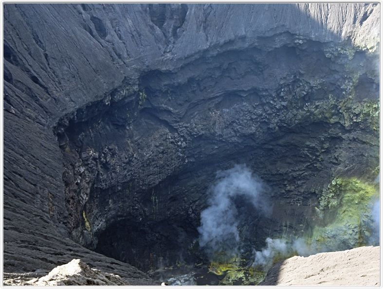 Au sommet du Mont Bromo.