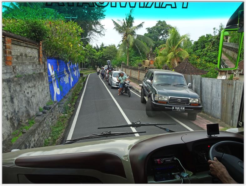 En route pour Ubud (Bali).