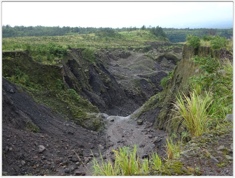 Excursion vers le volcan Merapi.