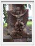 Berjo. Temple hindou de Candi Sukuh du XVe siècle.