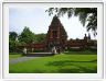 Nous visitons le temple de Taman Ayun à Mengwi.
