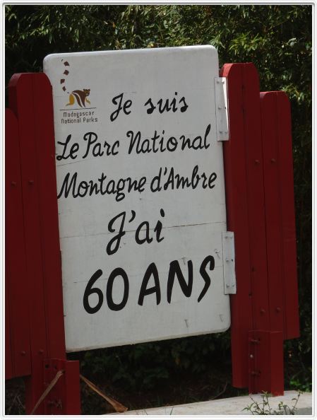Arrivée au Parc national de la Montagne d'Ambre.