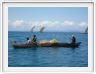 Traversée vers l'île de Nosy Komba.