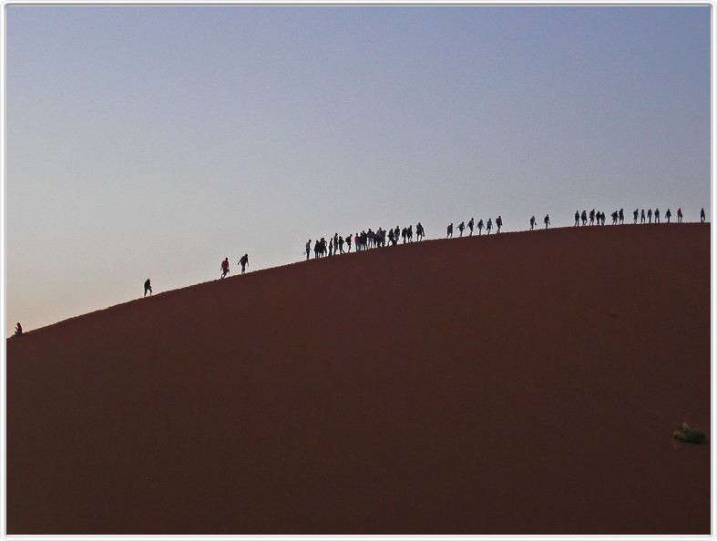 Désert du Namib : dune 45