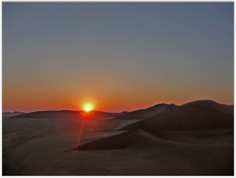 Lever du soleil depuis la dune 45