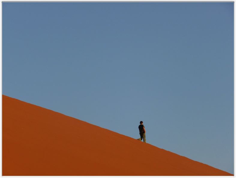 Descente de la dune
