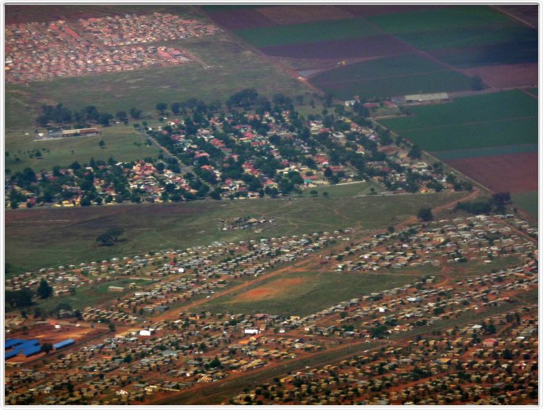 Arrivée à Johannesbourg