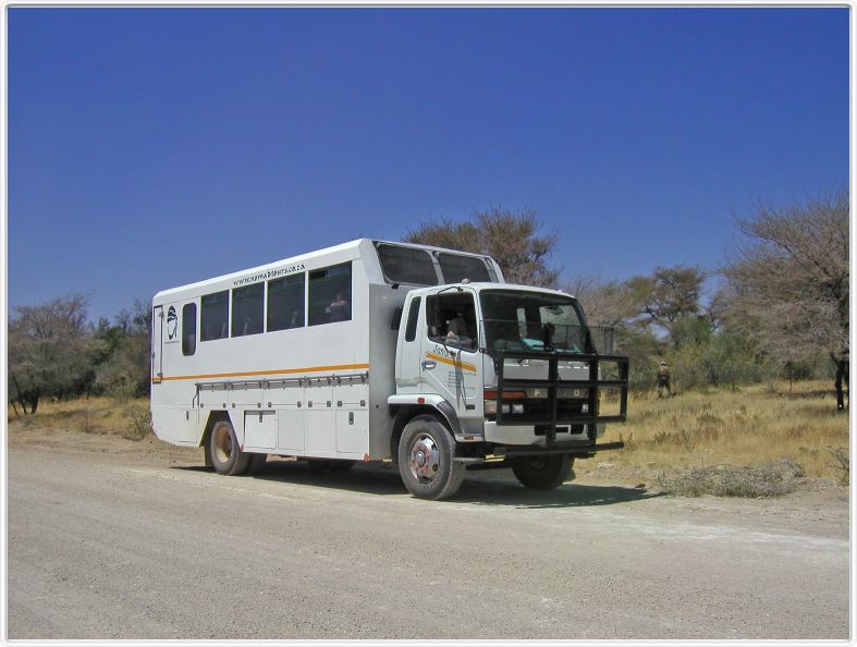 En route pour le désert du Namib