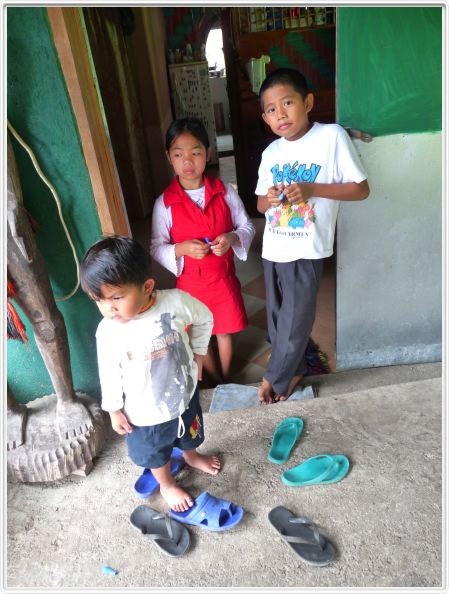 Enfants du village de Bangaan