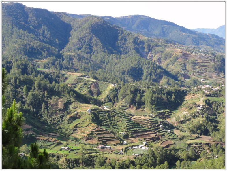 Du Mt Data à Baguio (Halsema Highway)