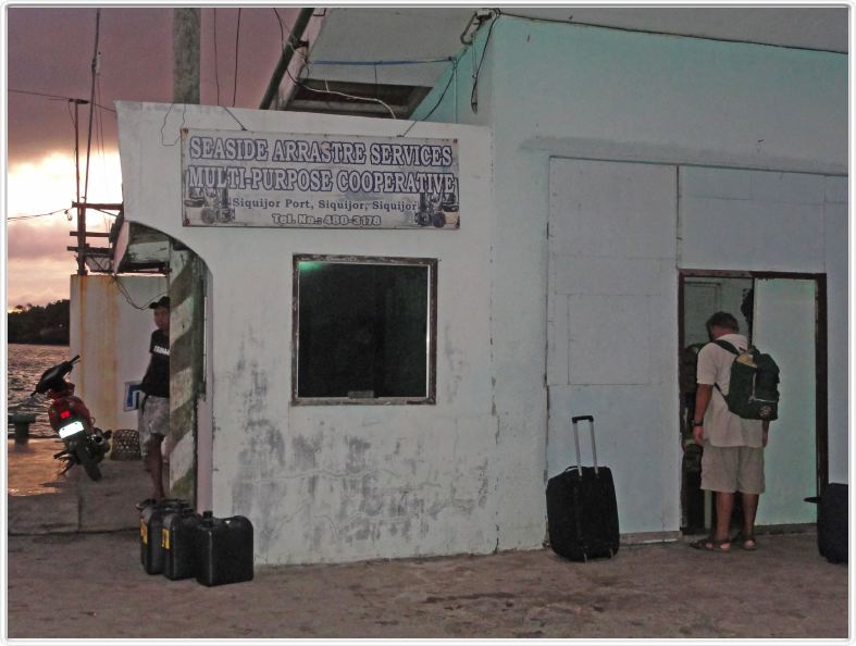 Embarquement à Siquijor pour l'île de Bohol (via Dumaguete)