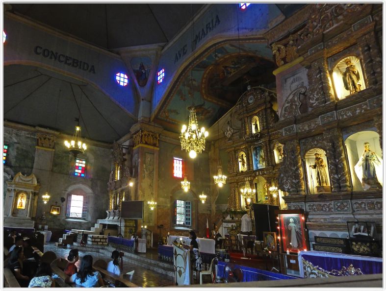 Eglise de Baclayon (Ile de Bohol)