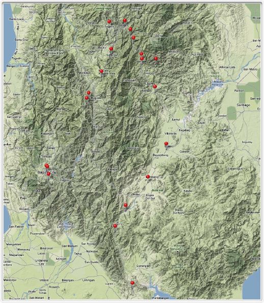 Périple dans le nord des Philippines (Luzon)